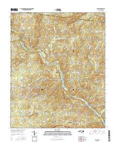 Bynum 2016 topographic map thumbnail