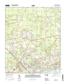 Calabash 2016 topographic map thumbnail