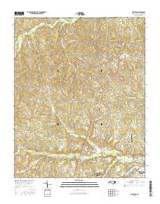 Carthage 2016 topographic map thumbnail