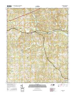 Catawba 2016 topographic map thumbnail