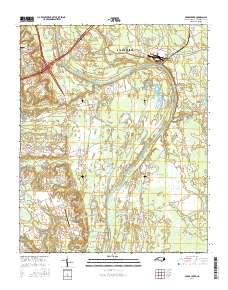 Cedar Creek 2016 topographic map thumbnail