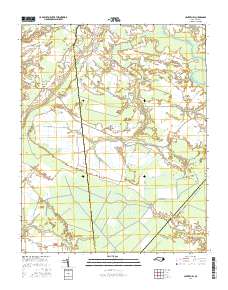 Center Hill 2016 topographic map thumbnail