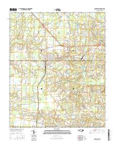 Chadbourn 2016 topographic map thumbnail