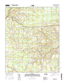 Chadbourn NE 2016 topographic map thumbnail