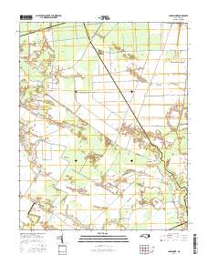 Chapanoke 2016 topographic map thumbnail