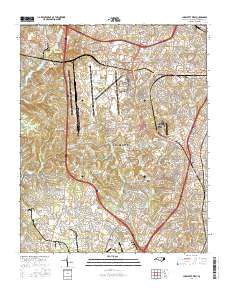 Charlotte West 2016 topographic map thumbnail