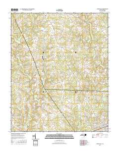 Cherryville 2016 topographic map thumbnail