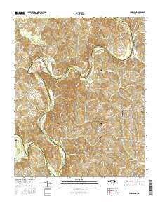 Churchland 2016 topographic map thumbnail