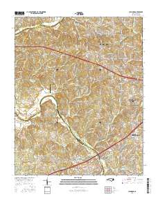 Clemmons 2016 topographic map thumbnail