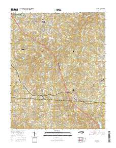 Climax 2016 topographic map thumbnail