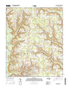Clinton North 2016 topographic map thumbnail