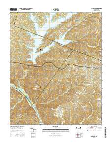 Cokesbury 2016 topographic map thumbnail
