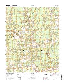 Comfort 2016 topographic map thumbnail