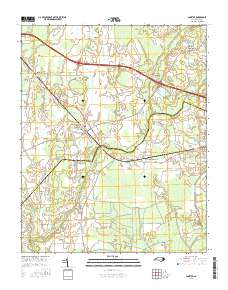 Conetoe 2016 topographic map thumbnail