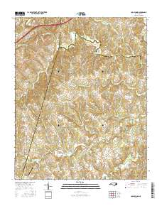 Cool Springs 2016 topographic map thumbnail
