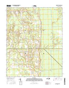 Corapeake 2016 topographic map thumbnail