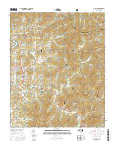 Corbin Knob 2016 topographic map thumbnail