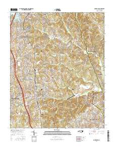 Cornelius 2016 topographic map thumbnail