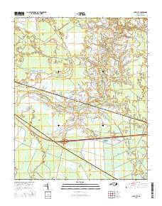 Cove City 2016 topographic map thumbnail
