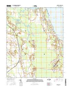 Currituck 2016 topographic map thumbnail
