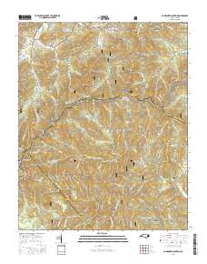 Dunsmore Mountain 2016 topographic map thumbnail