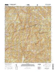 Eastatoe Gap 2016 topographic map thumbnail