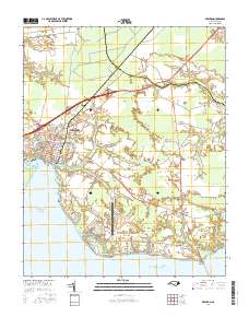 Edenton 2016 topographic map thumbnail