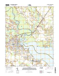 Elizabeth City 2016 topographic map thumbnail