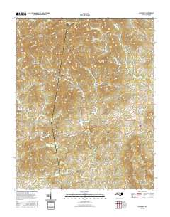 Ellendale 2016 topographic map thumbnail