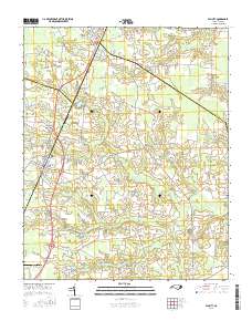 Elm City 2016 topographic map thumbnail