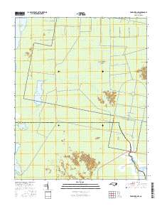 Engelhard NW 2016 topographic map thumbnail