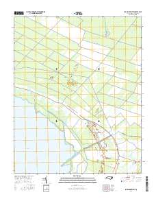 Engelhard West 2016 topographic map thumbnail