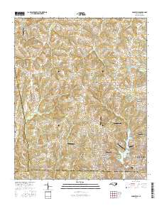 Enochville 2016 topographic map thumbnail