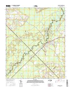 Fair Bluff 2016 topographic map thumbnail