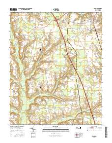 Faison 2016 topographic map thumbnail