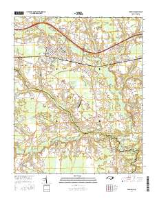 Farmville 2016 topographic map thumbnail