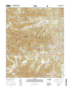 Franklin 2016 topographic map thumbnail