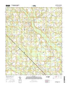Gaddysville 2016 topographic map thumbnail