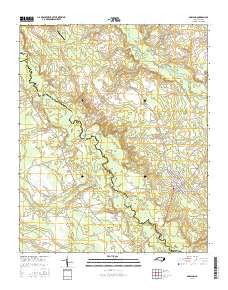 Garland 2016 topographic map thumbnail