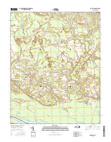 Gatesville 2016 topographic map thumbnail