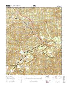 Goldston 2016 topographic map thumbnail