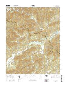 Grandin 2016 topographic map thumbnail