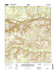 Grantham 2016 topographic map thumbnail