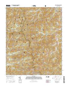Greens Creek 2016 topographic map thumbnail