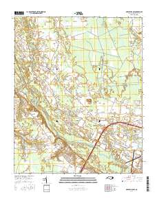 Greenville NW 2016 topographic map thumbnail