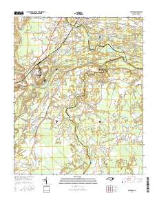 Grifton 2016 topographic map thumbnail