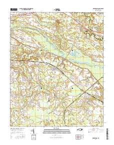 Grimesland 2016 topographic map thumbnail