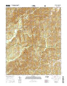 Harrisville 2016 topographic map thumbnail