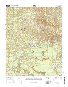 Haws Run 2016 topographic map thumbnail