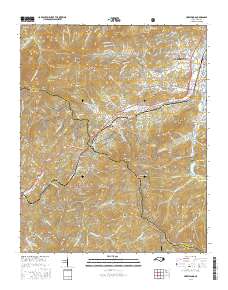 Hazelwood 2016 topographic map thumbnail